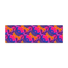 Purple Blue Abstract Pattern Sticker Bumper (10 Pack) by Bedest