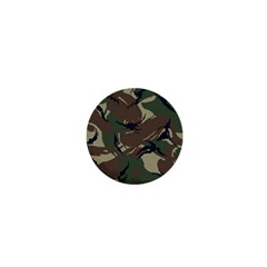 Camouflage Pattern Fabric 1  Mini Buttons by Bedest