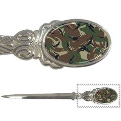 Camouflage Pattern Fabric Letter Opener by Bedest