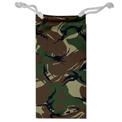 Camouflage Pattern Fabric Jewelry Bag by Bedest