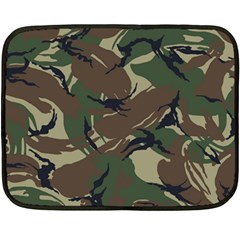 Camouflage Pattern Fabric Fleece Blanket (mini) by Bedest