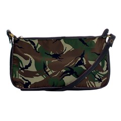 Camouflage Pattern Fabric Shoulder Clutch Bag by Bedest