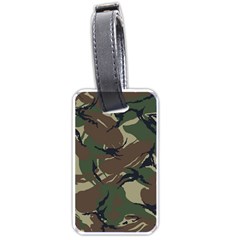 Camouflage Pattern Fabric Luggage Tag (one Side) by Bedest