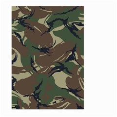 Camouflage Pattern Fabric Large Garden Flag (two Sides) by Bedest