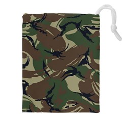 Camouflage Pattern Fabric Drawstring Pouch (5xl) by Bedest