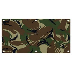 Camouflage Pattern Fabric Banner And Sign 4  X 2  by Bedest