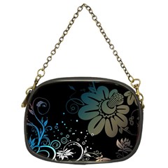 Flower Abstract Desenho Chain Purse (Two Sides)