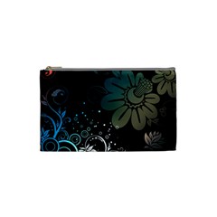 Flower Abstract Desenho Cosmetic Bag (Small)