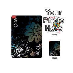 Flower Abstract Desenho Playing Cards 54 Designs (Mini)