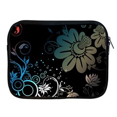 Flower Abstract Desenho Apple iPad 2/3/4 Zipper Cases