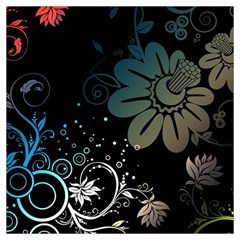 Flower Abstract Desenho Lightweight Scarf 