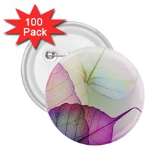 Leaf Desenho Micro 2 25  Buttons (100 Pack)  by Bedest