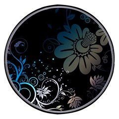 Flower Abstract Desenho Wireless Fast Charger(Black)