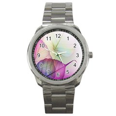 Leaf Desenho Micro Sport Metal Watch by Bedest