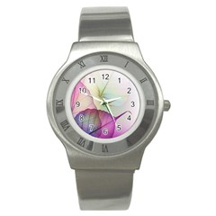 Leaf Desenho Micro Stainless Steel Watch by Bedest