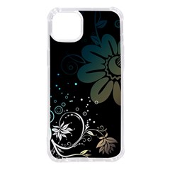 Flower Abstract Desenho iPhone 14 Plus TPU UV Print Case