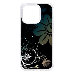 Flower Abstract Desenho iPhone 14 Pro TPU UV Print Case