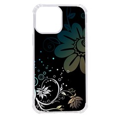 Flower Abstract Desenho iPhone 13 Pro Max TPU UV Print Case