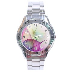 Leaf Desenho Micro Stainless Steel Analogue Watch by Bedest