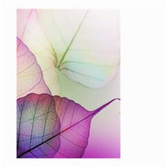 Leaf Desenho Micro Small Garden Flag (two Sides) by Bedest