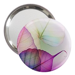 Leaf Desenho Micro 3  Handbag Mirrors by Bedest