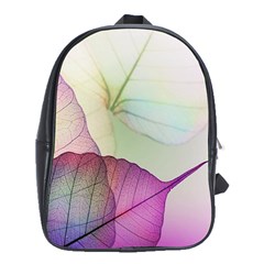 Leaf Desenho Micro School Bag (xl) by Bedest