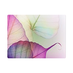 Leaf Desenho Micro Premium Plush Fleece Blanket (mini) by Bedest