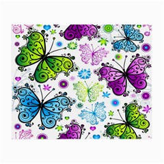 Butterflies Abstract Background Colorful Desenho Vector Small Glasses Cloth by Bedest