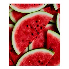 Watermelon Fruit Green Red Shower Curtain 60  X 72  (medium) 