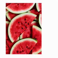 Watermelon Fruit Green Red Large Garden Flag (two Sides) by Bedest