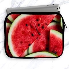 Watermelon Fruit Green Red Apple Ipad 2/3/4 Zipper Cases by Bedest