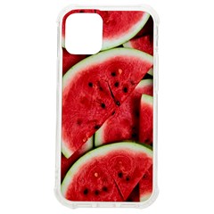 Watermelon Fruit Green Red Iphone 12 Mini Tpu Uv Print Case	 by Bedest