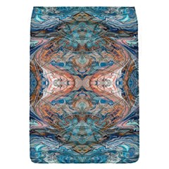 Blue Arabesque Removable Flap Cover (s) by kaleidomarblingart