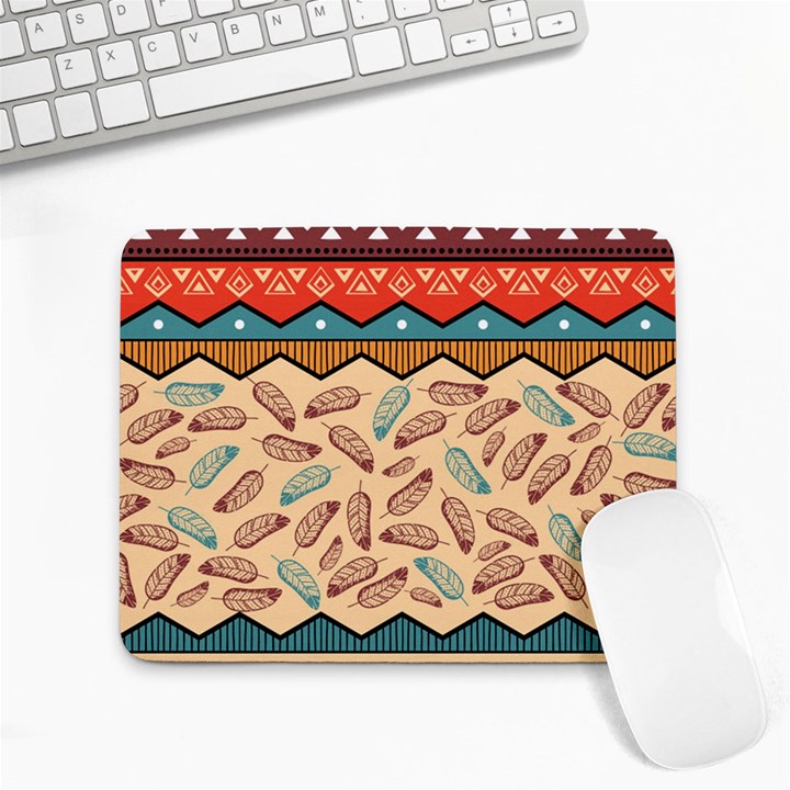 Ethnic-tribal-pattern-background Small Mousepad