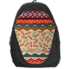 Ethnic-tribal-pattern-background Backpack Bag