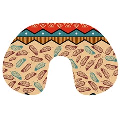 Ethnic-tribal-pattern-background Travel Neck Pillow