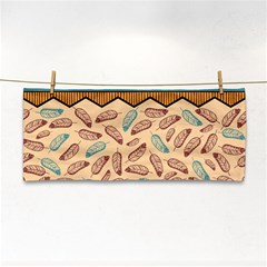 Ethnic-tribal-pattern-background Hand Towel by Apen