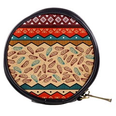 Ethnic-tribal-pattern-background Mini Makeup Bag