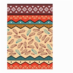 Ethnic-tribal-pattern-background Small Garden Flag (two Sides)