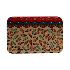 Ethnic-tribal-pattern-background Open Lid Metal Box (silver)  