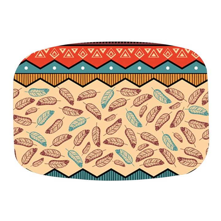 Ethnic-tribal-pattern-background Mini Square Pill Box