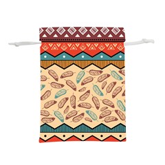 Ethnic-tribal-pattern-background Lightweight Drawstring Pouch (s)