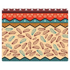 Ethnic-tribal-pattern-background Premium Plush Fleece Blanket (medium)