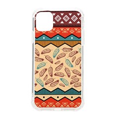 Ethnic-tribal-pattern-background Iphone 11 Tpu Uv Print Case