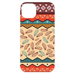 Ethnic-tribal-pattern-background Iphone 14 Plus Black Uv Print Case