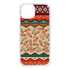 Ethnic-tribal-pattern-background Iphone 14 Tpu Uv Print Case