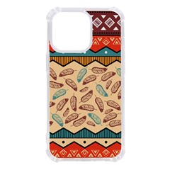 Ethnic-tribal-pattern-background Iphone 13 Pro Tpu Uv Print Case by Apen