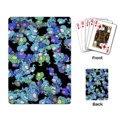 Chromatic Creatures Dance Wacky Pattern Playing Cards Single Design (rectangle) by dflcprintsclothing