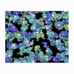 Chromatic Creatures Dance Wacky Pattern Small Glasses Cloth (2 Sides)