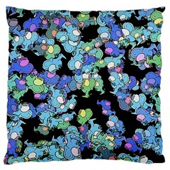 Chromatic Creatures Dance Wacky Pattern Standard Premium Plush Fleece Cushion Case (one Side) by dflcprintsclothing